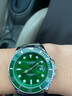冠琴（GUANQIN）【名表十大品牌】手表男士全自動(dòng)機械表防水精鋼商務(wù)夜光瑞士腕表 【升級版】水鬼綠面【私人訂制】 曬單實(shí)拍圖