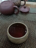 尊壺 紫砂品茗杯主人杯小茶杯功夫茶具配件單杯一口杯蓮花聞香杯110ml 金辰 蓮花品茗杯 青灰泥110ml 曬單實(shí)拍圖