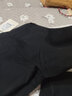 歐潤娜 休閑褲女新款高腰直筒西褲女春秋垂感墜感微喇叭褲長(cháng)褲 黑色 長(cháng)褲 27碼（95-105） 曬單實(shí)拍圖