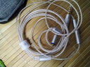 竹林鳥百靈線材適用MMCX接口高純度無氧銅線耳機升級線有麥無底噪 幻境銀 有麥克風版本 曬單實拍圖
