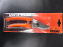 耐司（NAISI） 臺灣手剪家用園藝修枝剪SK5高碳鋼摘果剪花藝剪A130 橙色 曬單實(shí)拍圖