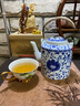 古笙記 大號陶瓷茶壺涼水壺家用單壺景德鎮青花瓷中式仿古老式耐熱提梁 小號/青花纏枝蓮 曬單實(shí)拍圖
