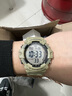 卡西歐（CASIO） 男士手表運動(dòng)腕表大數顯 10年電池壽命LED背光 AE1500WH-8B/1A/5 卡其AE-1500WH-5A 曬單實(shí)拍圖