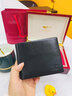七匹狼（SEPTWOLVES）男士錢(qián)包男短款真皮錢(qián)夾高端木禮盒高檔品牌生日禮物送男友老公 黑色款【 紅色木禮盒套裝】 曬單實(shí)拍圖