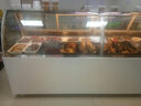 鑫廚萬(wàn)佳鹵菜展示柜熟食展示柜周黑鴨鴨脖柜冷柜商用冷藏展示柜保鮮柜涼菜展示柜風(fēng)冷直冷 風(fēng)冷2.5米【帶除霧加濕，丹佛斯壓縮機】大理石底座 曬單實(shí)拍圖