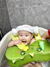山川時(shí)辰嬰兒游泳圈 兒童0-3歲寶寶安全防側翻防嗆水免充氣腋下圈小孩玩具 福寶圈刺繡版綠色【3個(gè)月-4歲】 安全平穩不側翻 速干版+卡通綠色 曬單實(shí)拍圖