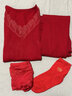 莫代爾本命年馬年大紅色秋衣秋褲女結婚薄款保暖內衣套裝新娘棉毛衫 897大紅套裝-主推款 XL 加大碼145-170斤[送禮袋+紅內褲+紅襪子】 極速發(fā)貨 曬單實(shí)拍圖