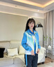 嘉蝶中國國家隊運動(dòng)服套裝男女春秋季開(kāi)幕式運動(dòng)會(huì )健走方陣團體班服 8819藍色套裝 XL 曬單實(shí)拍圖