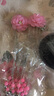 夢(mèng)君宸古典發(fā)簪古風(fēng)簪子古代步搖流蘇古裝頭飾女漢服發(fā)飾COS飾品 粉紅1對 曬單實(shí)拍圖