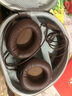 豐帆(FengFan)適用于森海塞爾Accentum/大饅頭4/HD490Pro耳機(jī)包B&O BeoPlay H95/HX/H9i耳麥?zhǔn)占{盒硬殼 灰色(手提防震加寬款) 曬單實拍圖