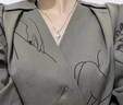 MZMZ品牌鉑金項鏈女PT950白金飾品首飾生日七夕情人節(jié)禮物送女友 PT950-鉑金項鏈-鉑金莫桑鉆吊墜 曬單實拍圖