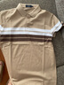 杉杉短袖T恤男夏季POLO絲光純棉親膚柔軟體恤透氣彈力上衣 曬單實(shí)拍圖
