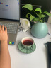 萬(wàn)仟堂（Edenus）咖啡杯 陶瓷高檔茶杯馬克杯高顏值創(chuàng  )意水果茶具杯子大容量 頂呱呱 曬單實(shí)拍圖