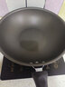炊大皇（COOKER KING） 無煙鍋炒鍋不粘鍋不沾鍋無油煙炒勺家用燃氣灶電磁爐適用 32cm,適合2-4人 曬單實拍圖