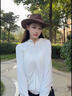 XINBUCKS復(fù)古民族風(fēng)流蘇氈帽男女休閑印第安牛仔帽爵士帽子英倫毛呢禮帽 咖啡色 適合55-58cm 曬單實(shí)拍圖