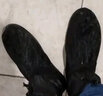 博沃尼克雨鞋套防水雨天防水鞋套男女防滑加厚耐磨綁帶款成人雨鞋套學(xué)生 黑色 3XL—適合44-45號(hào)鞋 曬單實(shí)拍圖