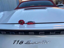 保時捷S標 Macan車標卡宴GTS帕拉梅拉turbo英文字母后尾標貼改裝 Boxster亮銀色 曬單實拍圖