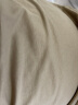 京东京造【重磅系列】圆领短袖t恤男宽松重磅纯棉T恤男23夏 卡其色 XL 实拍图