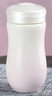 乾唐軒 【官方授權】活瓷杯甜心單層360毫升隨身杯水杯 茶杯杯子陶瓷杯 白色粉紅白蓋 禮盒包裝 帶杯套 曬單實(shí)拍圖