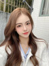 Grace Girl輕奢跳動的心項鏈女日韓鎖骨鏈走心實用首飾生日情人節(jié)禮物送女友 跳動的心項鏈-海藍(lán) 曬單實拍圖