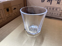 羅派鋼化玻璃杯240ml條紋玻璃水杯商用酒店酒吧洋酒杯水波加厚開水杯 03A 磨砂 240ml 1只 曬單實拍圖