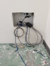 普联（TP-LINK） 全屋wifi 无线ap面板套装 全千兆5G频段家用86型poe供电墙壁路由器 3个1200M金色+5口PoE路由器(家庭版) 实拍图