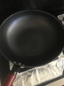 杰璞斯日式極鐵鍋不粘鍋無(wú)涂層炒菜鍋鑄鐵老式家用燃氣灶平底電磁爐炒鍋 日式極鐵鍋 32cm 曬單實(shí)拍圖