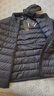 伯希和（Pelliot）戶外輕薄羽絨服男女冬800蓬鵝絨保暖外套沖鋒衣內(nèi)膽11340821黑L 曬單實(shí)拍圖