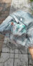 墨茉（MORIMUIR）连衣裙子女夏雪纺短袖民族风印花改良旗袍中长裙中年优雅宽松韩版 绿色 XL(115-125斤) 实拍图