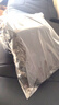 荷寶汽車(chē)頭枕汽車(chē)腰靠頭枕腰靠 太空記憶棉護頸枕 護腰 腰墊頭枕腰靠套裝 黑色 曬單實(shí)拍圖