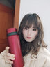 慕馨（moosen）保溫杯男士女304不銹鋼大容量水杯戶外熱水瓶便攜杯子定制logo 紅色-750ml（收藏+關(guān)注得杯刷） 曬單實拍圖