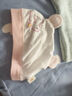 MINI TUTUYA嬰兒帽子春夏薄款0-3-6個(gè)月新生兒純棉防風(fēng)胎帽嬰幼兒護(hù)囟門帽子 呱呱蛙-水天蘭【單層】 S碼：帽圍32-40cm，建議0-3月 曬單實(shí)拍圖