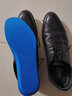 步牧斯（BUMUSI）適配沙馳鞋墊男吸汗防臭商務(wù)正裝休閑通用型減震透氣豬皮鞋墊 黑色 43 曬單實(shí)拍圖
