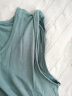 浪莎睡衣女薄款背心无袖短裤家居服套装宽松大码休闲可外穿 北欧绿 L（推荐100-120斤） 实拍图