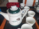 天城一品 茶壺陶瓷茶具套裝水壺北歐風咖啡壺杯家用水具套裝耐高溫茶水壺 蒲公英-一壺六杯帶托盤 曬單實拍圖