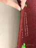 振興進(jìn)門(mén)地墊浴室門(mén)口防滑墊 防塵腳墊蹭泥灰 廚房地面防滑墊極簡(jiǎn)繡花 紅色--40*60cm 曬單實(shí)拍圖