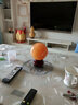 親美天然黃色水晶冰洲球原石打磨家居辦禮品黃色水晶球擺件 直徑14cm 曬單實(shí)拍圖