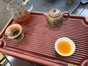 瑯庭琊坊德國電木茶盤(pán)電膠木簡(jiǎn)約排水式茶臺實(shí)木家用辦公泡茶托盤(pán) 澗影50*30*5cm 曬單實(shí)拍圖