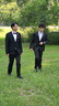 羅蒙男士純色新郎結(jié)婚領(lǐng)結(jié)伴郎酒紅色婚禮西裝襯衫禮服男雙層蝴蝶結(jié)男 玫瑰紅 曬單實拍圖