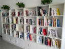 蘭慕坊（lanmufang）【评价2万+】书架书柜组合博古架简易书架层架落地储物柜子 暖白色单层门 CD款组合 实拍图