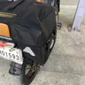 川藏旅行山地公路自行車后貨架包 硬板駝包 三合一戶外騎行馱包 43L 三合一馱包 +防雨罩 曬單實拍圖