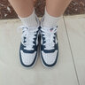 耐克（NIKE）官方艦店女鞋簡(jiǎn)版AF1運動(dòng)鞋Court白藍紅休閑鞋時(shí)尚耐磨滑板鞋板鞋 131-黑白熊貓鞋-主推款 37.5 曬單實(shí)拍圖