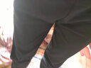 宗獅猴 七分袖套裝男夏季薄款套裝潮男T恤長(cháng)褲男潮流休閑運動(dòng)九分褲搭配 橘色套裝（上衣+褲子） XL 曬單實(shí)拍圖