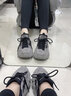 出蔻（Creecou）牛皮休閑鞋女厚底老爹鞋輕奢時(shí)尚鞋子女百搭輕便軟底運動(dòng)鞋 灰色 36 曬單實(shí)拍圖