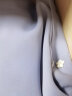 香蕉宝贝（BANANA BABY）春秋季法式小众系带领气质长袖衬衫女上衣D213CS589 蓝色 XS 实拍图