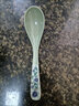 A5藍青花快餐湯匙塑料長(cháng)柄勺密胺勺子小湯勺仿瓷餐具餐廳飯 C款 長(cháng)柄勺(7008) 曬單實(shí)拍圖