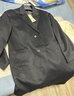 無(wú)印良品 MUJI 男式 牦牛絨 切斯特大衣毛呢子風(fēng)衣外套冬季 AD0EC3A 黑色 L（175/100A） 曬單實(shí)拍圖
