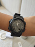 卡西歐（CASIO） 手表 防水黑金太男表 多功能夜光雙顯電子表 運動學(xué)生手表 AEQ-110W-1B 十年電力+世界時間 曬單實拍圖