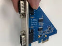 力特（Z-TEK）PCI-E轉(zhuǎn)RS232串口卡轉(zhuǎn)接器 電腦COM口擴(kuò)展卡轉(zhuǎn)接2口RS485/422工業(yè)級9針串口配接線柱ZY792 PCI-E轉(zhuǎn)RS485/422串口卡【贈端子*2】 曬單實(shí)拍圖