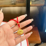 中國(guó)黃金CHINA GOLD平安鎖黃金項(xiàng)鏈寶寶足金吊墜滿月周歲生日六一兒童節(jié)禮物送孩子 京速達(dá)-足金如意平安鎖項(xiàng)鏈 曬單實(shí)拍圖